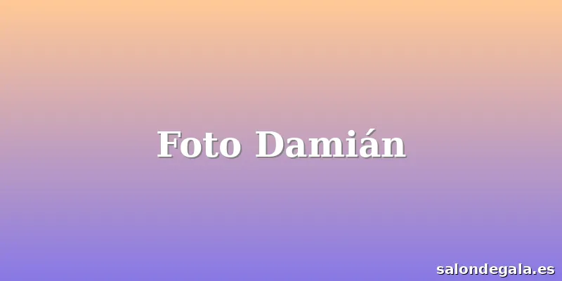 Foto Damián