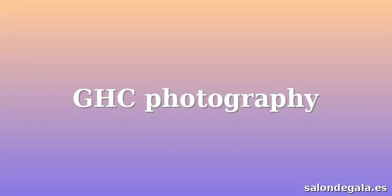 GHC photography