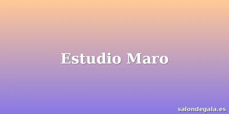 Estudio Maro