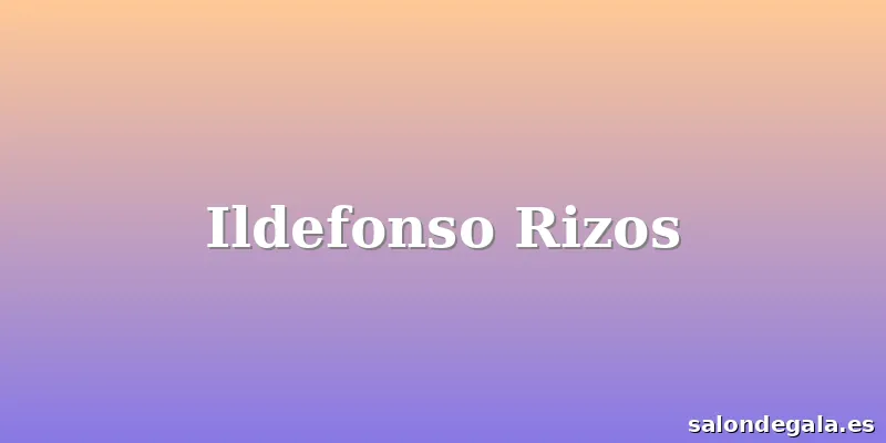 Ildefonso Rizos
