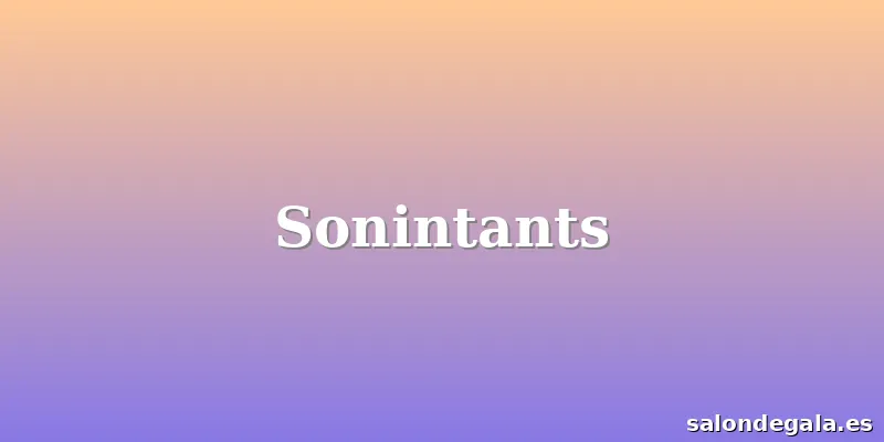 Sonintants