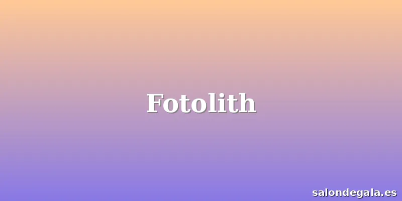 Fotolith