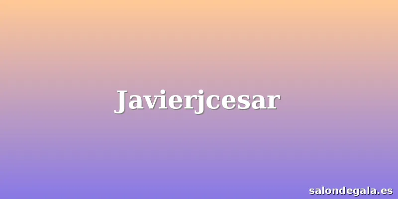 Javierjcesar