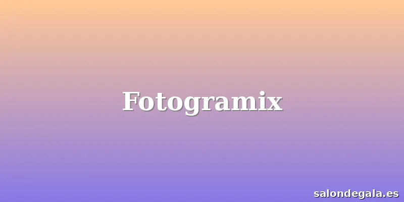 Fotogramix