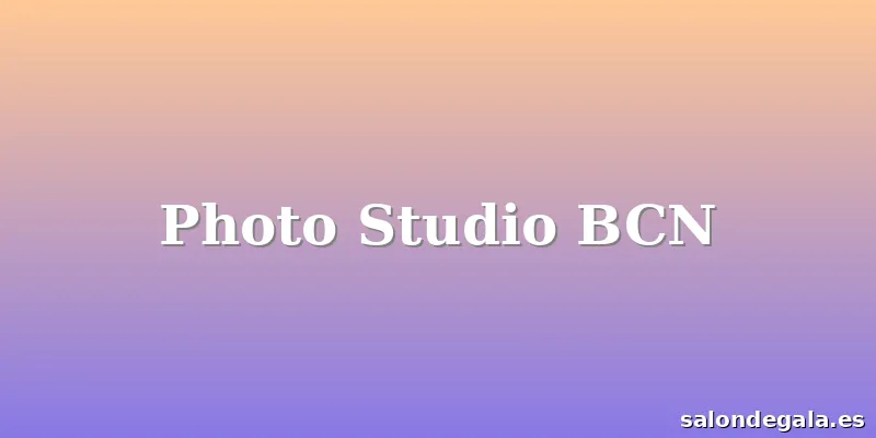 Photo Studio BCN