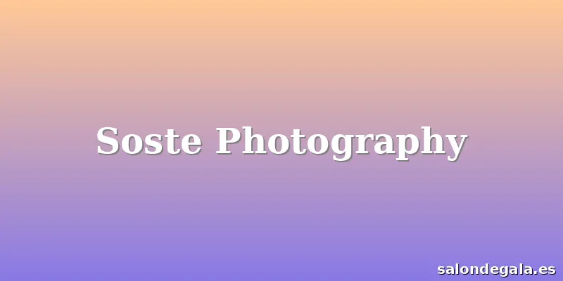 Soste Photography