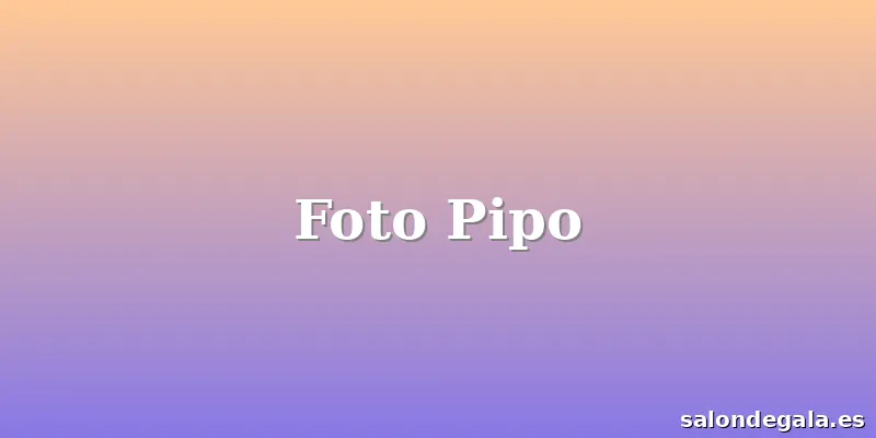 Foto Pipo