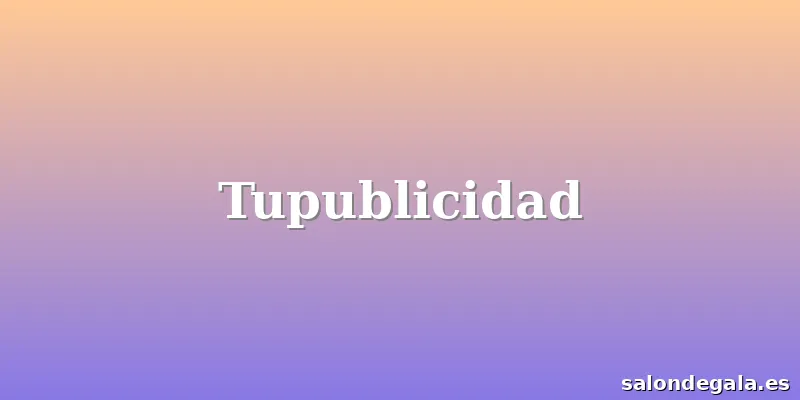 Tupublicidad