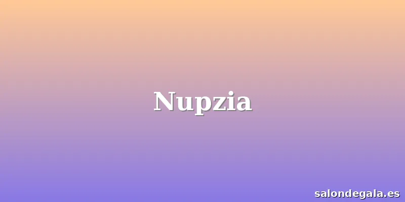 Nupzia