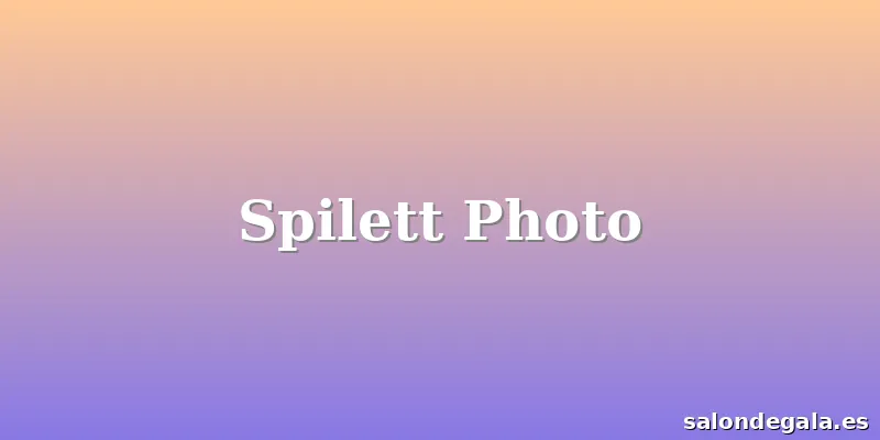 Spilett Photo
