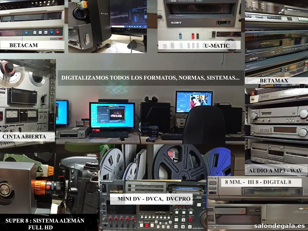 B&W Foto Video | Pasar VHS a Digital | Digitalizar super 8