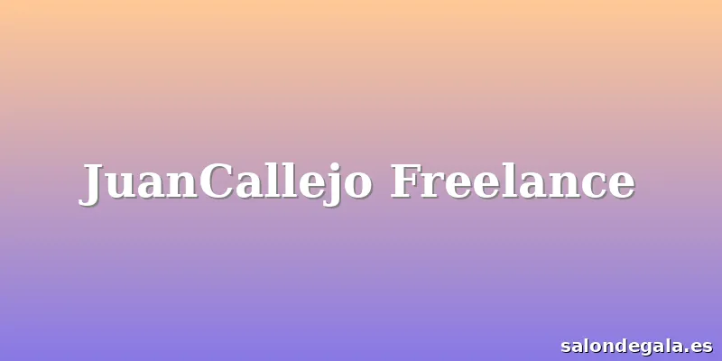 JuanCallejo Freelance