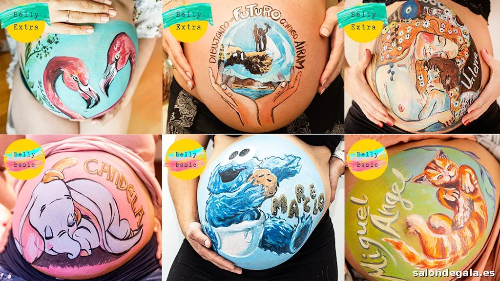Belly painting: Arte en tu Piel