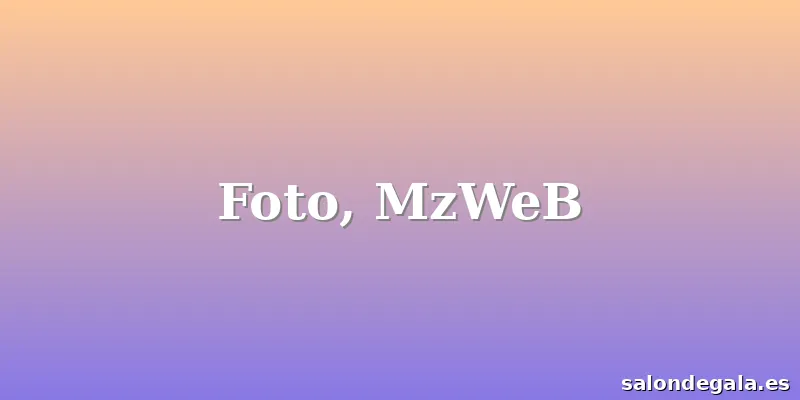 Foto, MzWeB