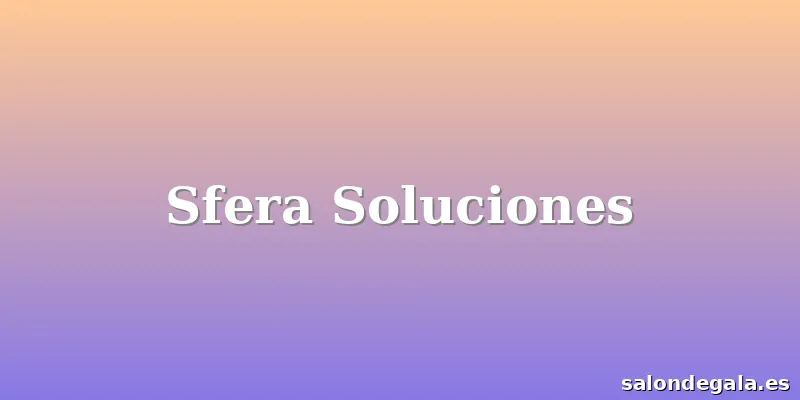 Sfera Soluciones