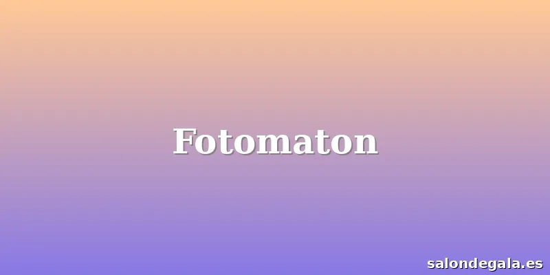 Fotomaton