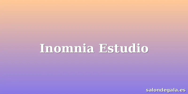 Inomnia Estudio