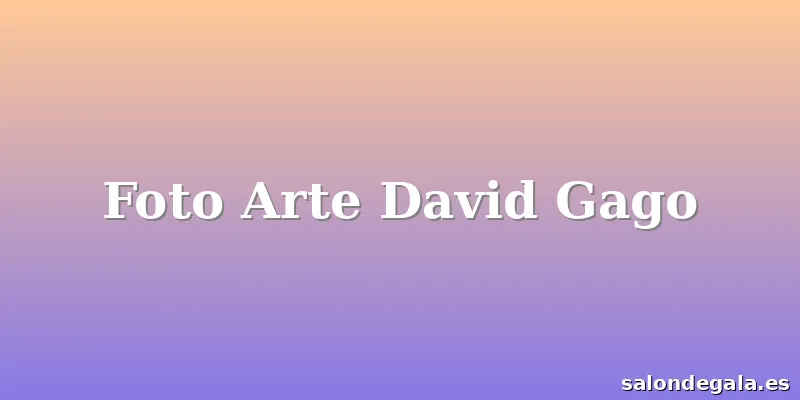 Foto Arte David Gago