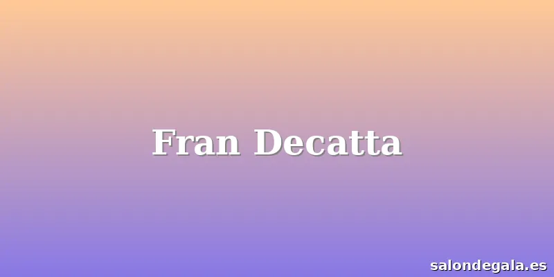 Fran Decatta
