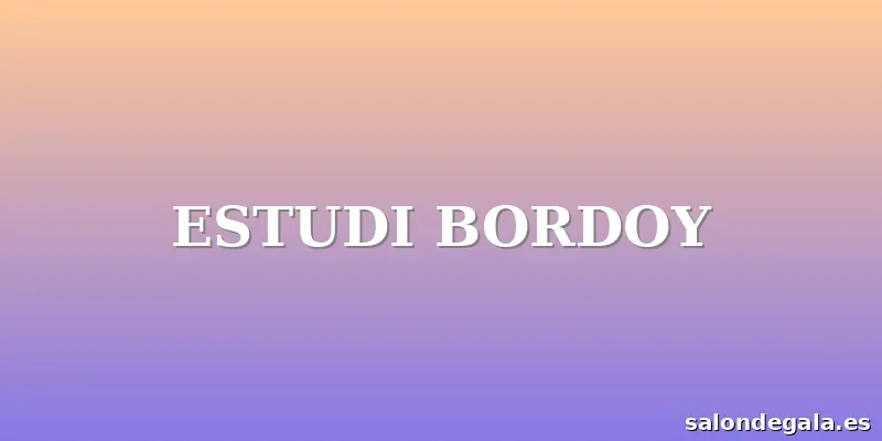 ESTUDI BORDOY