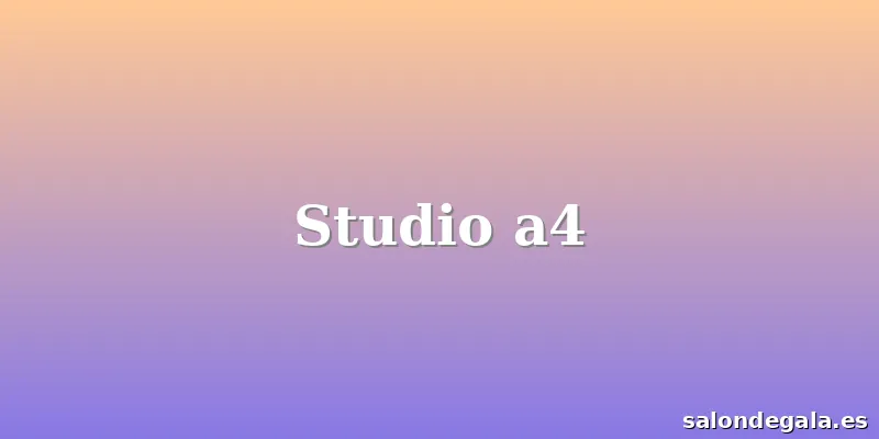 Studio a4