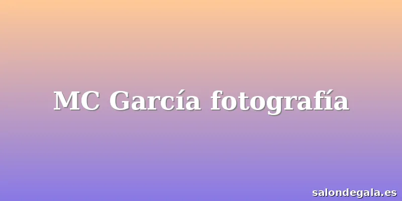 MC García fotografía