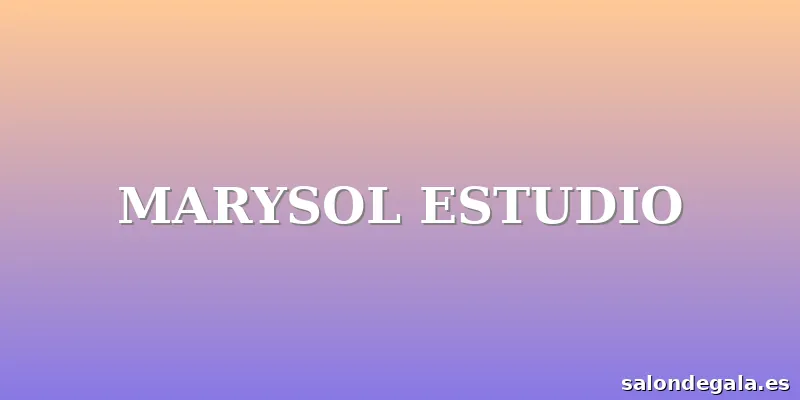 MARYSOL ESTUDIO