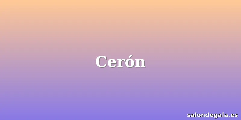 Cerón
