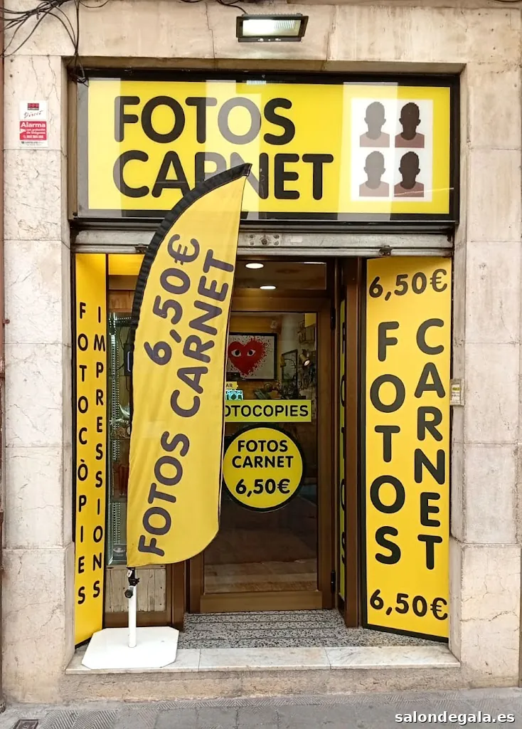 FOTOS CARNET 6,50€ GROC i NEGRE