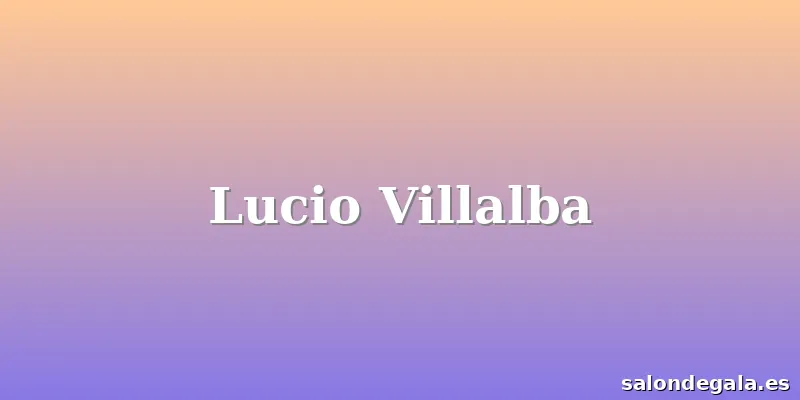 Lucio Villalba