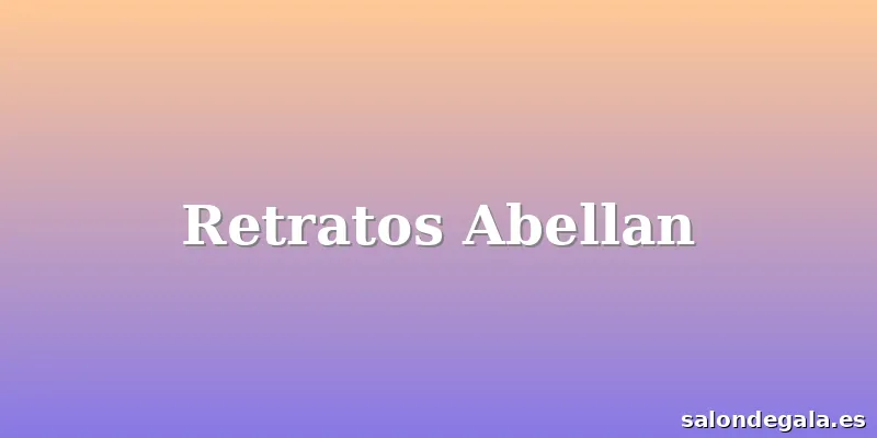 Retratos Abellan